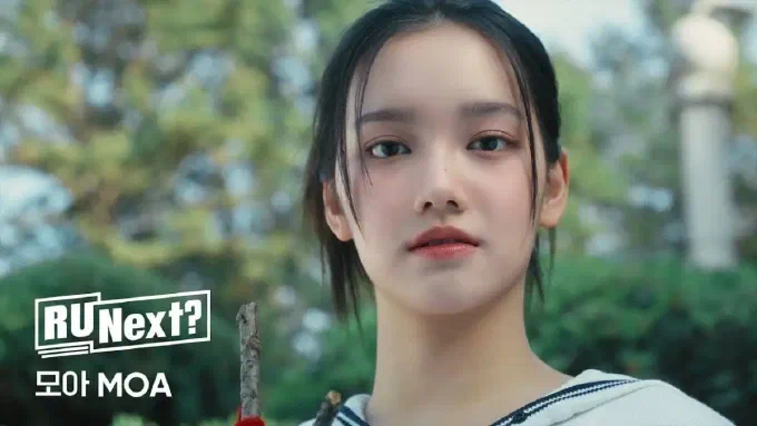 AI-DOL member Moa during her appearance on “R U Next?” / Captured from YouTube